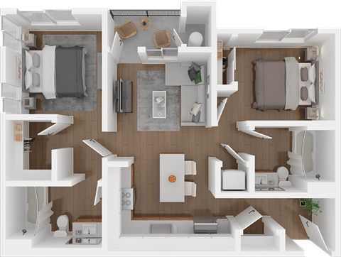 Caspian Phase II Floor Plan at 38° NORTH, Santa Rosa, 95404